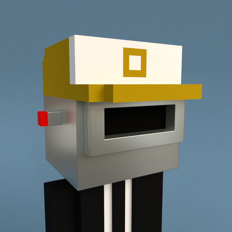 Meebit #9507 — Portrait
