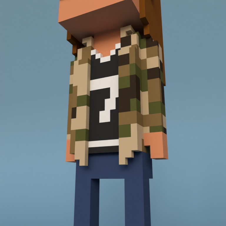 Meebit #9510 — Outfit