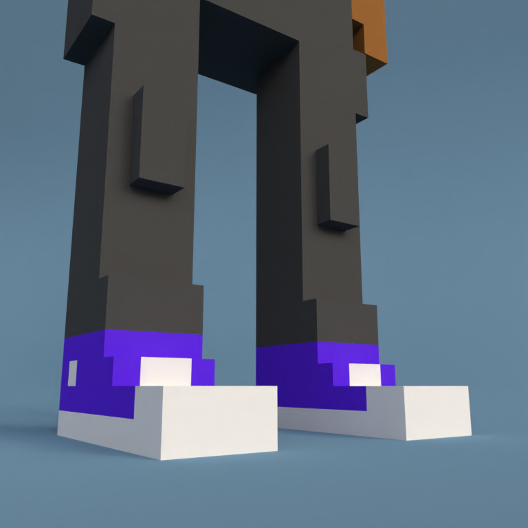 Meebit #9514 — Shoes
