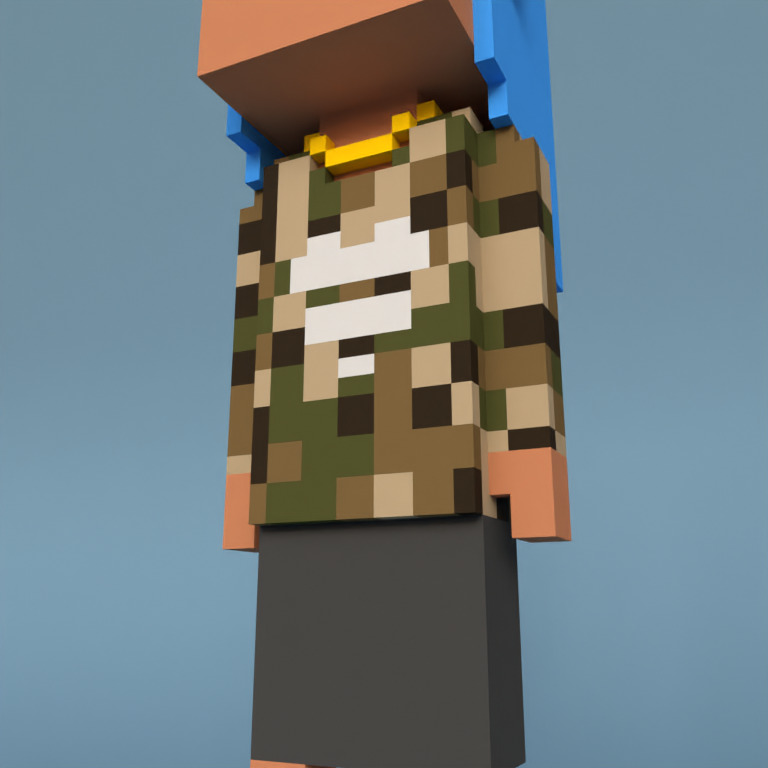 Meebit #9515 — Outfit