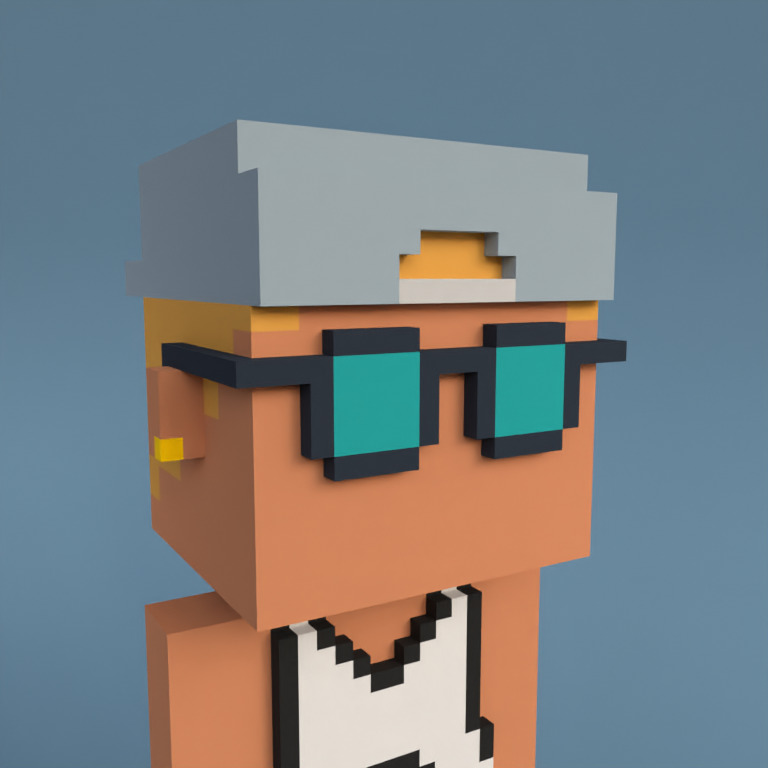 Meebit #9516 — Portrait