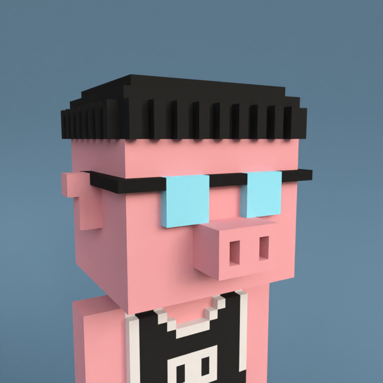 Meebit #9521 — Portrait