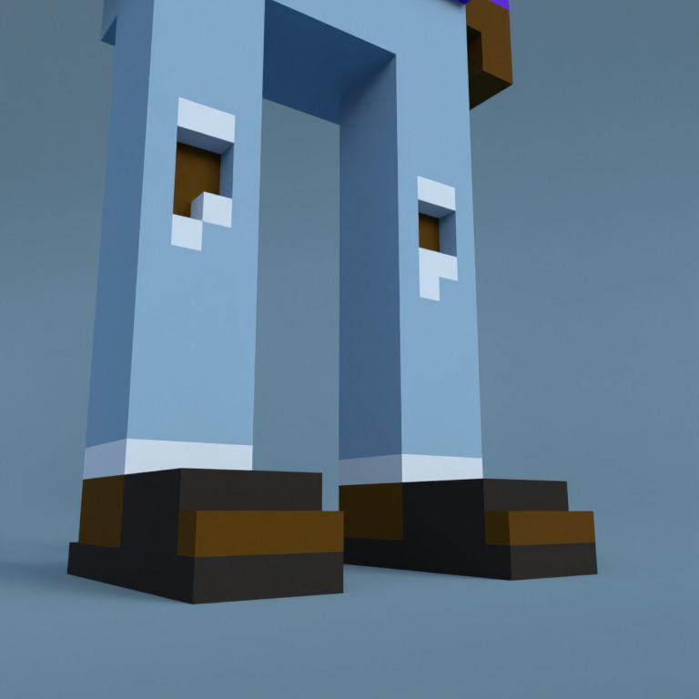 Meebit #9523 — Shoes