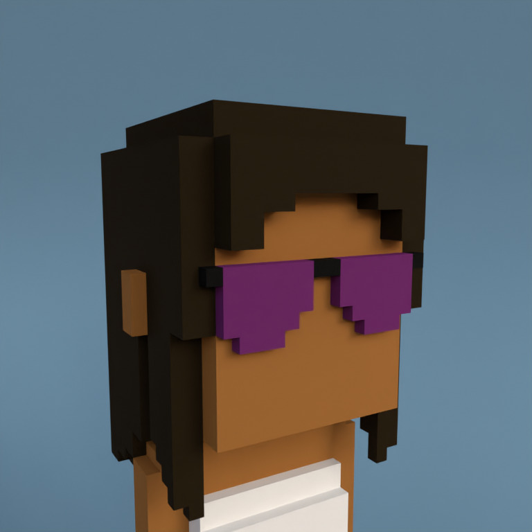 Meebit #9525 — Portrait