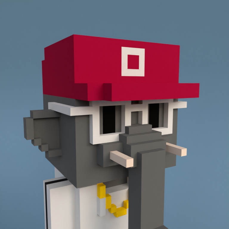 Meebit #9527 — Portrait
