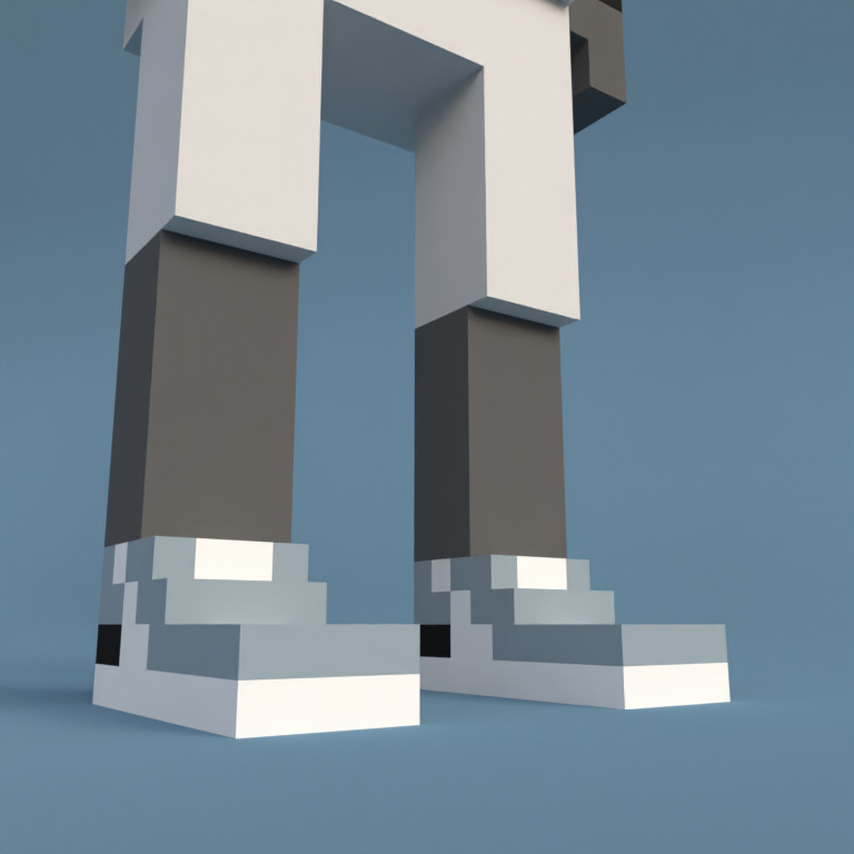 Meebit #9527 — Shoes