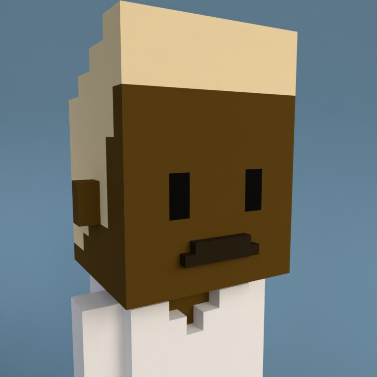 Meebit #9528 — Portrait