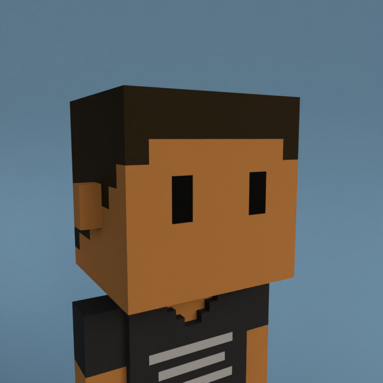 Meebit #9529 — Portrait