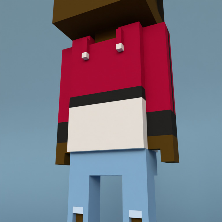 Meebit #9536 — Outfit