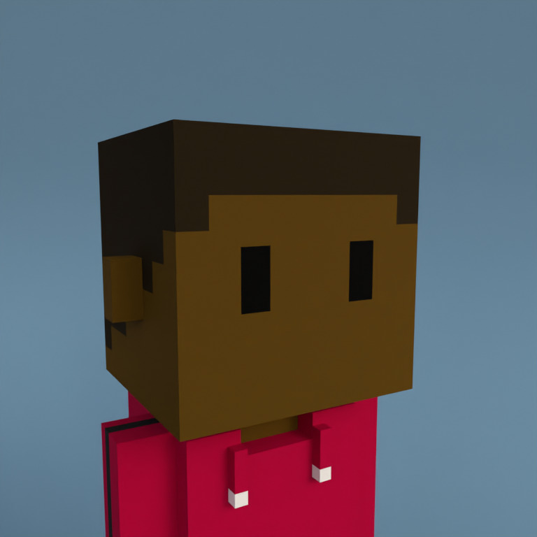 Meebit #9536 — Portrait