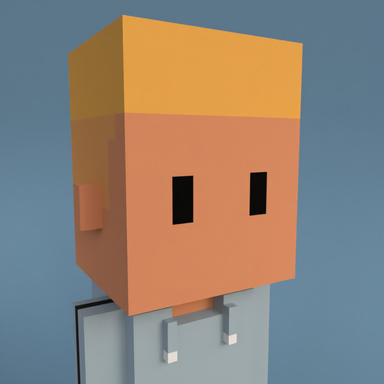 Meebit #9537 — Portrait