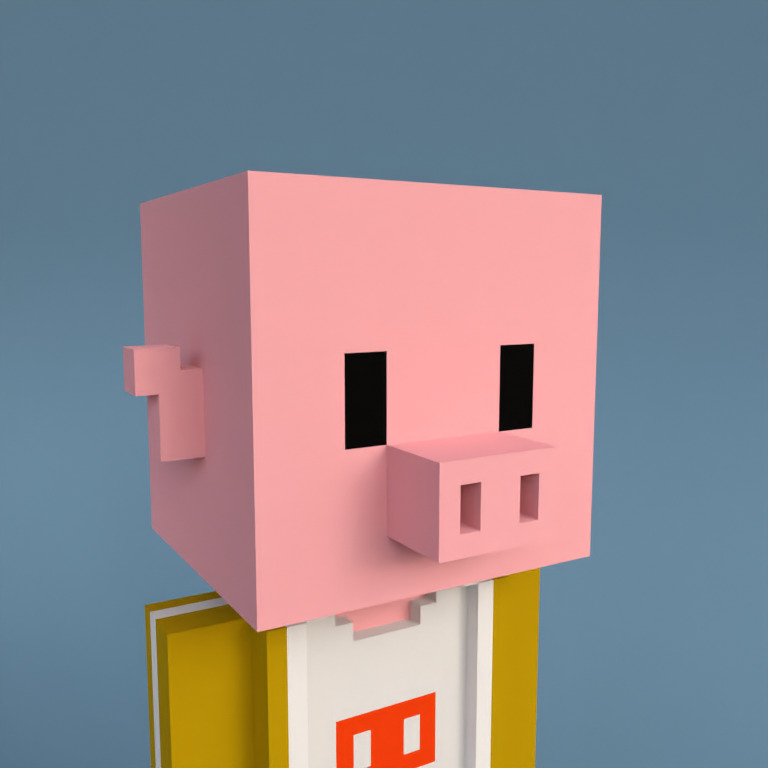 Meebit #9539 — Portrait
