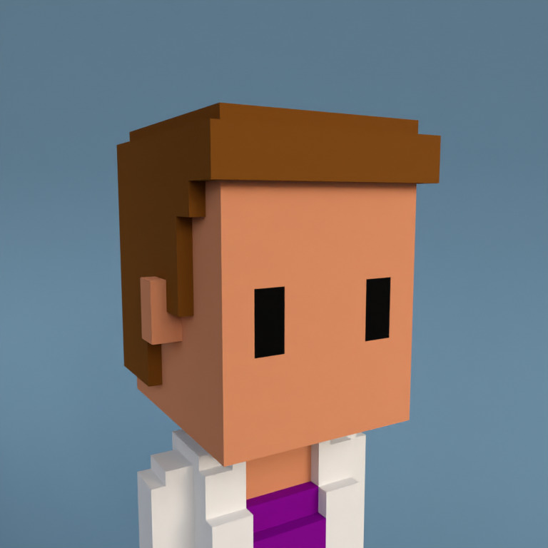 Meebit #9541 — Portrait