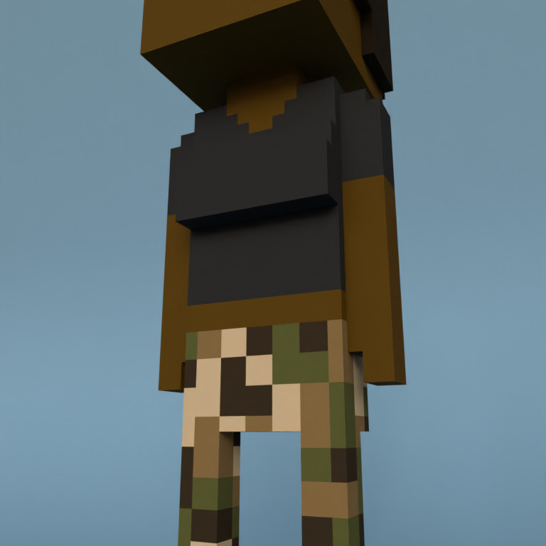 Meebit #9542 — Outfit