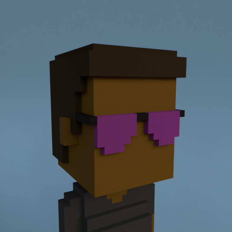 Meebit #9542 — Portrait