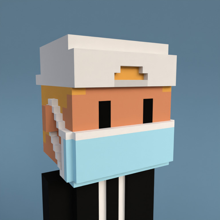 Meebit #9548 — Portrait