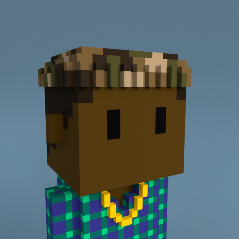 Meebit #9550 — Portrait
