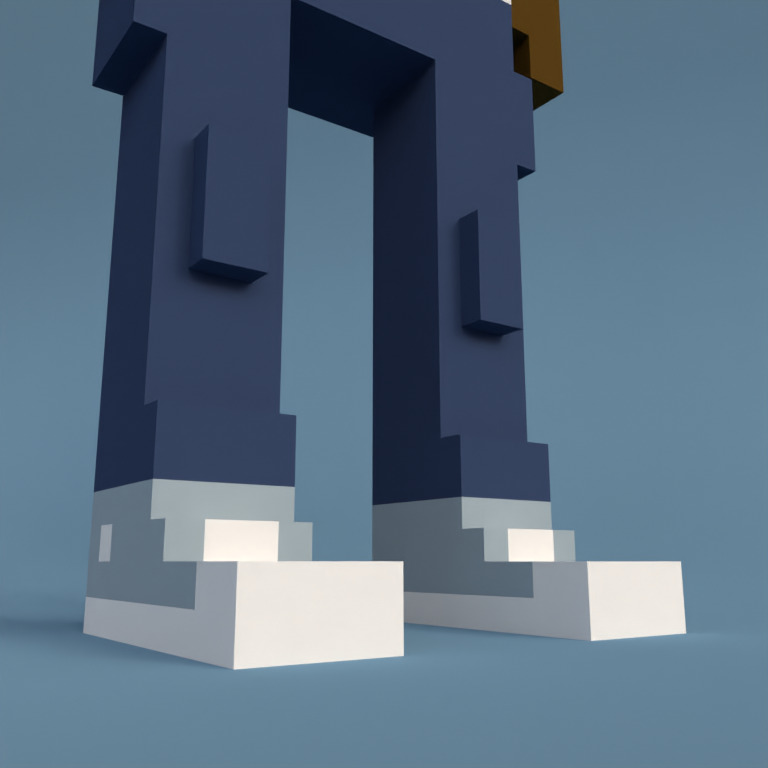 Meebit #9551 — Shoes