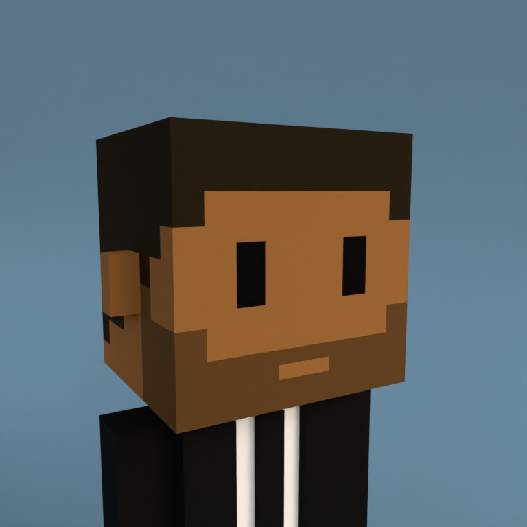Meebit #9553 — Portrait