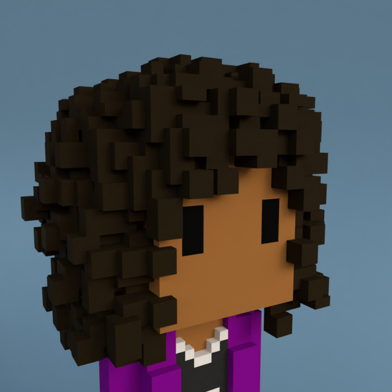Meebit #9555 — Portrait