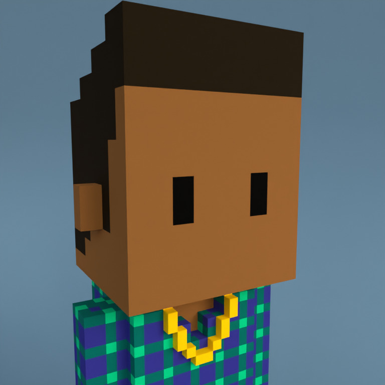 Meebit #9556 — Portrait