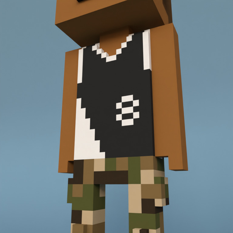Meebit #9562 — Outfit