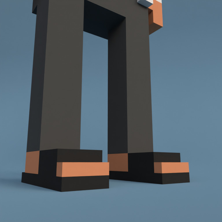 Meebit #9563 — Shoes