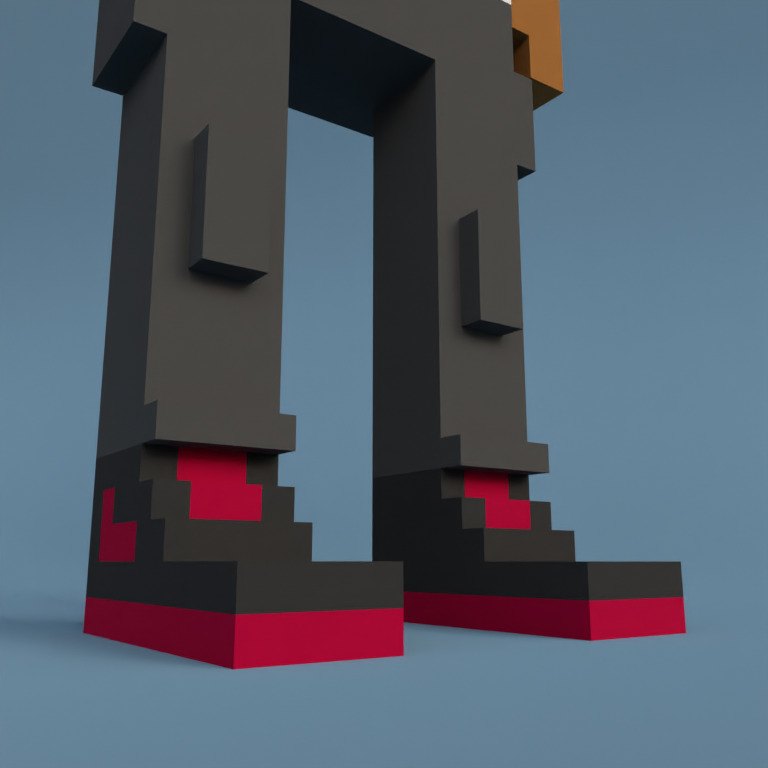 Meebit #9566 — Shoes
