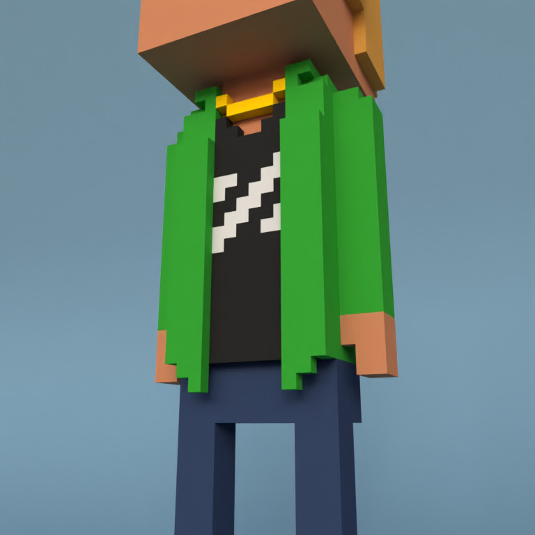 Meebit #9567 — Outfit