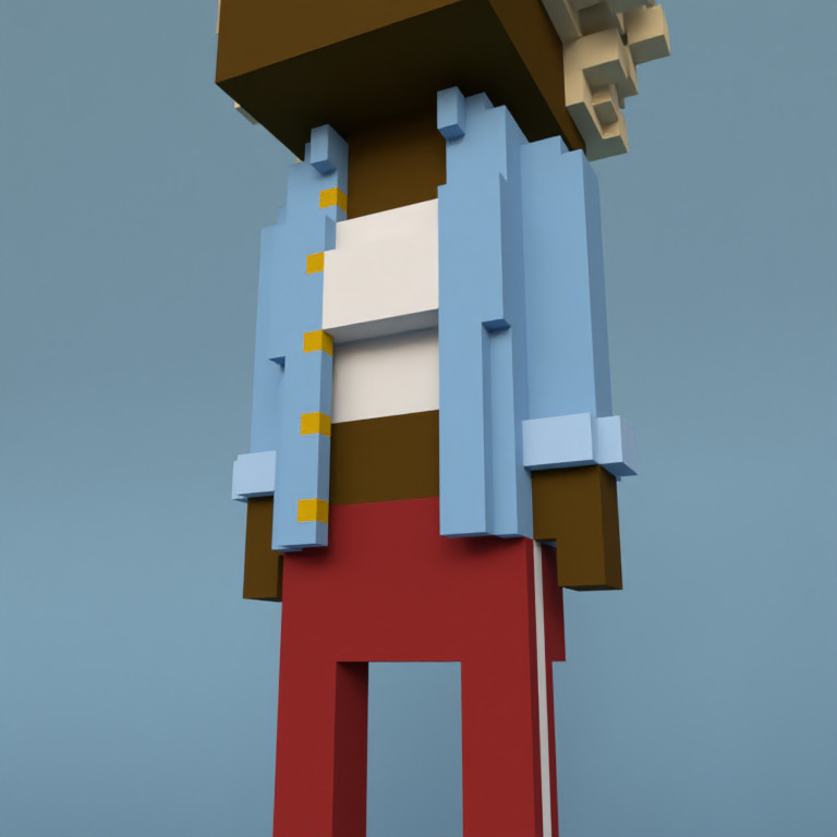 Meebit #9569 — Outfit