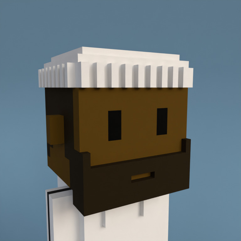 Meebit #9577 — Portrait