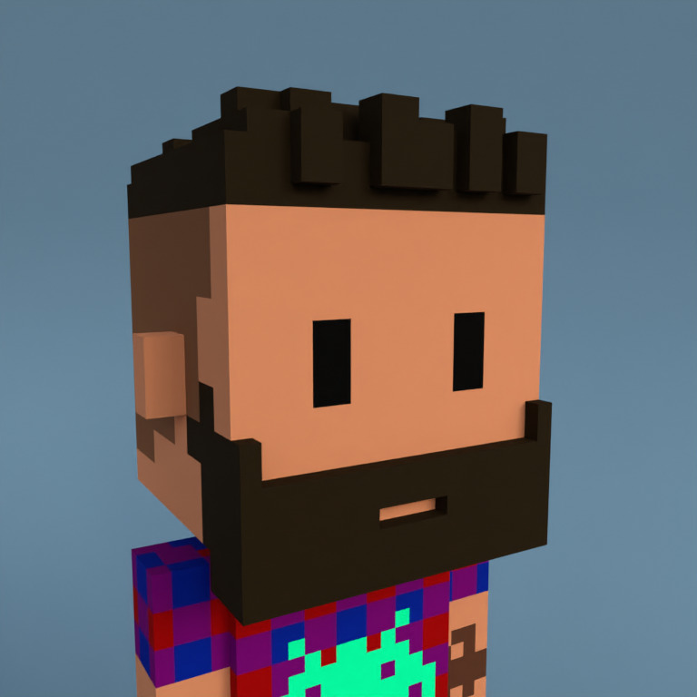 Meebit #9587 — Portrait