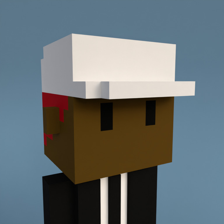 Meebit #9588 — Portrait