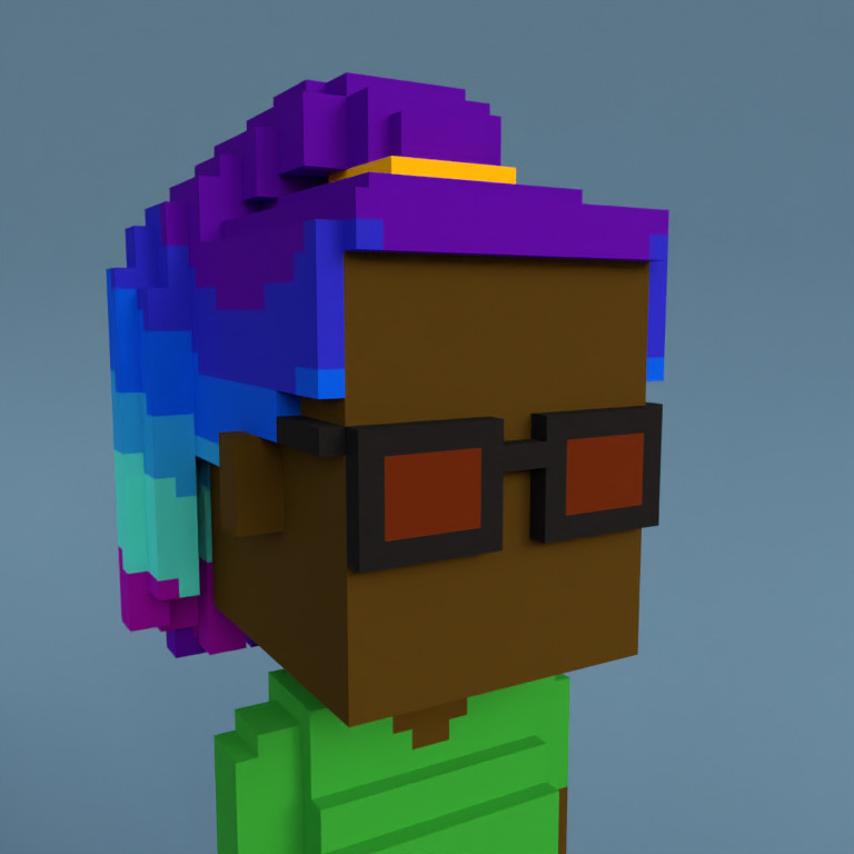 Meebit #9589 — Portrait