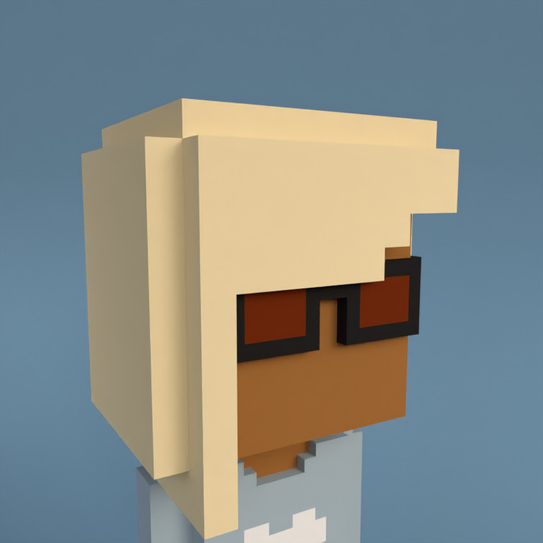 Meebit #9592 — Portrait