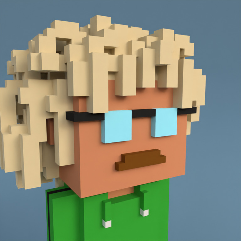 Meebit #9596 — Portrait