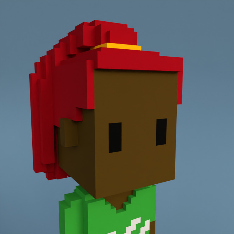 Meebit #9598 — Portrait