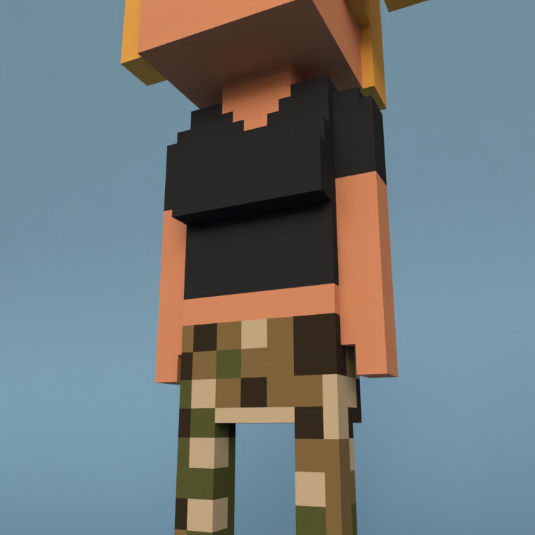 Meebit #9599 — Outfit