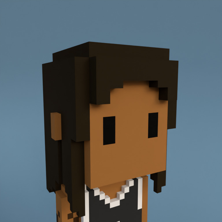 Meebit #9600 — Portrait