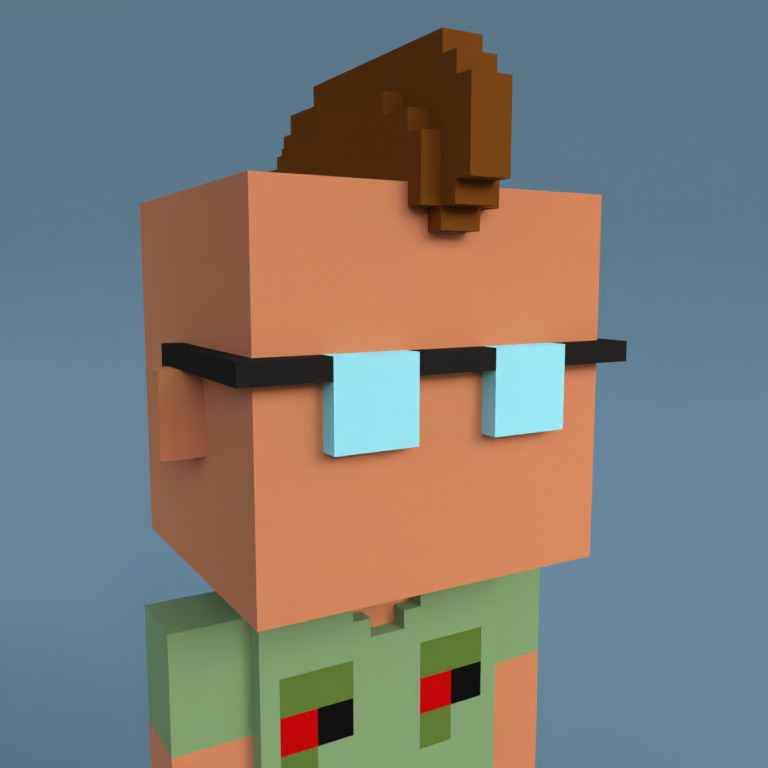 Meebit #9601 — Portrait