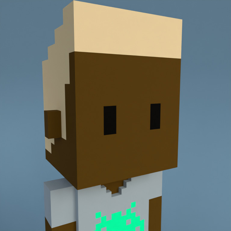 Meebit #9602 — Portrait