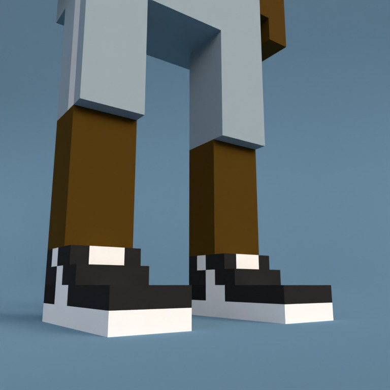 Meebit #9602 — Shoes
