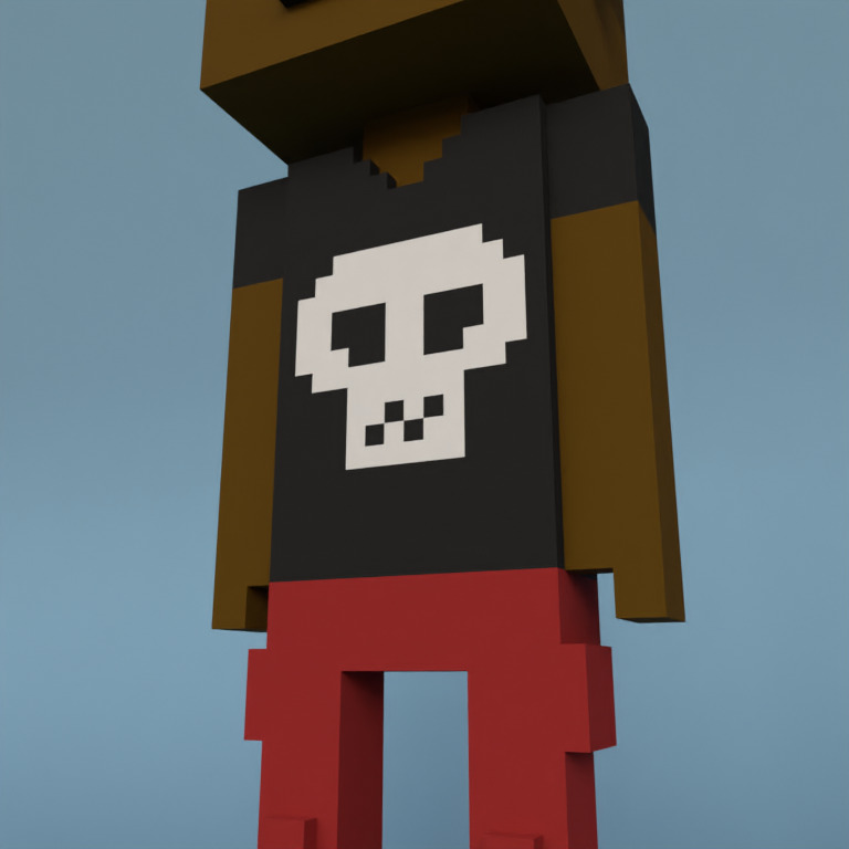 Meebit #9603 — Outfit