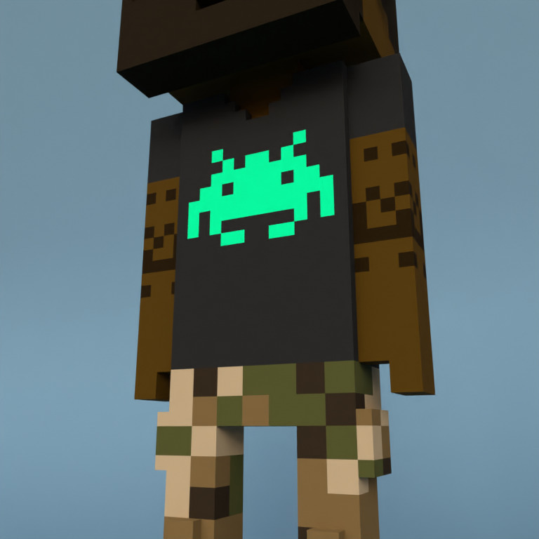 Meebit #9605 — Outfit