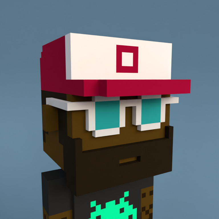 Meebit #9605 — Portrait