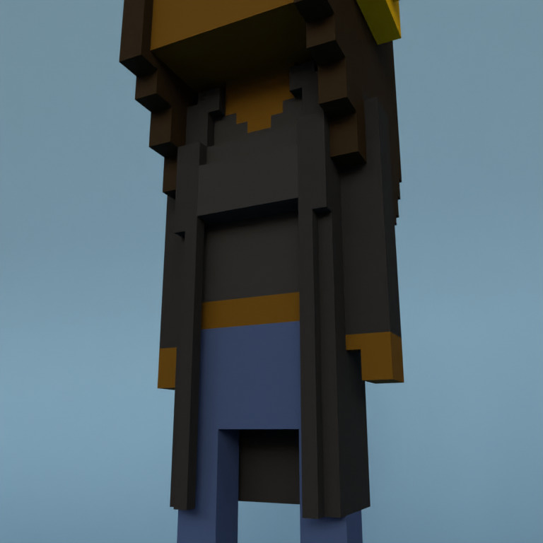 Meebit #9606 — Outfit