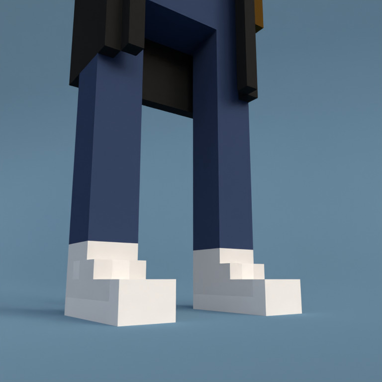 Meebit #9606 — Shoes