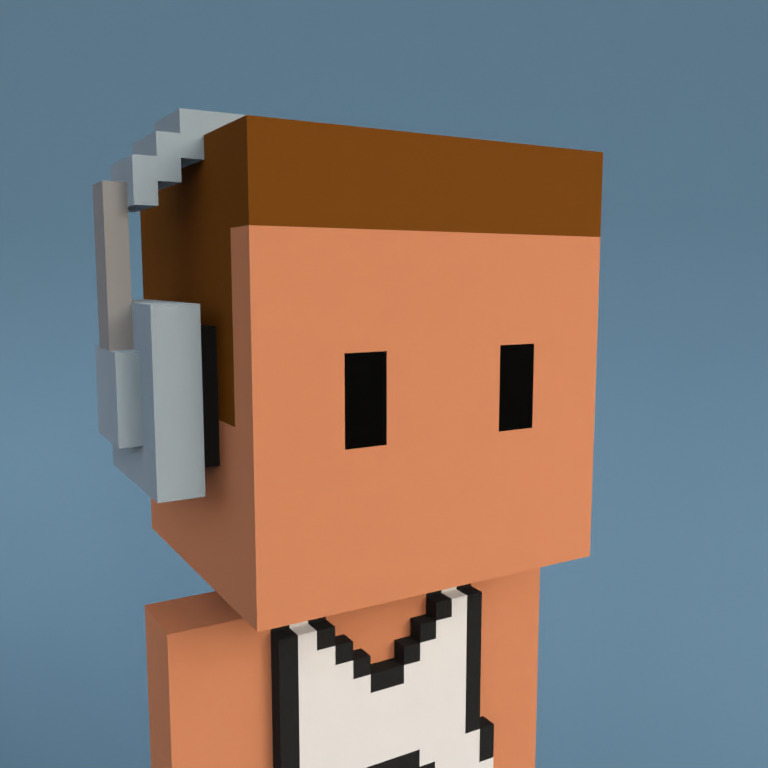Meebit #9607 — Portrait