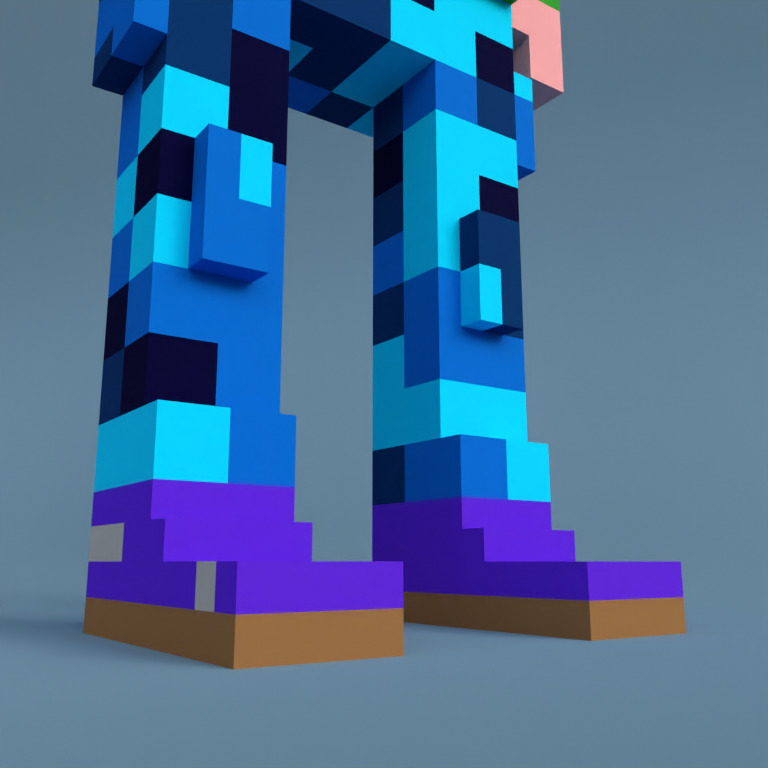 Meebit #9608 — Shoes