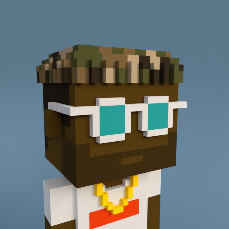 Meebit #9610 — Portrait
